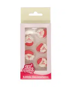 FunCakes Suikerdecoratie Kerstman Set/12
