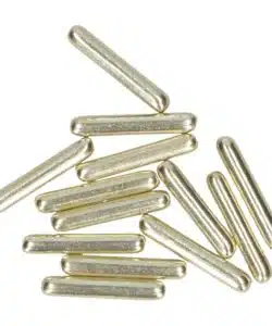 Alternative view of FunCakes Metallic Sugar Rods XL Light Gold 70 g