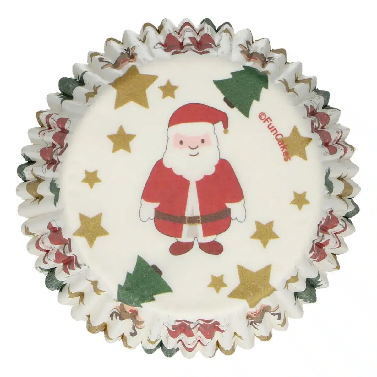 Funcakes baking cups christmas pk/48 bij cake, bake & love 6 Funcakes baking cups christmas pk/48 - afbeelding 2