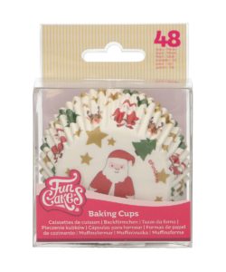 FunCakes Baking Cups Christmas pk/48