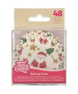 FunCakes Baking Cups Christmas pk/48