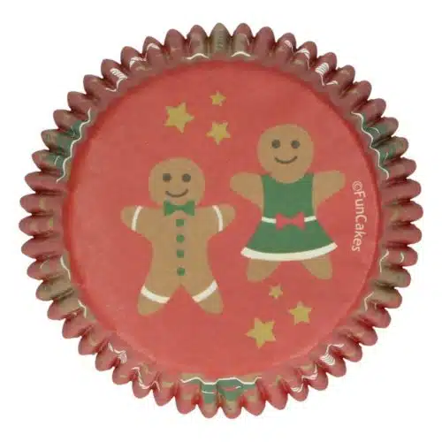 Funcakes baking cups gingerbread pk/48 - afbeelding 2