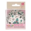 Funcakes baking cups -holly leaf- pk/48 bij cake, bake & love 3