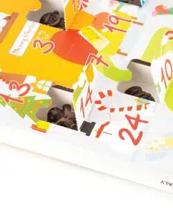 Silikomart mould creative christmas countdown bij cake, bake & love 10