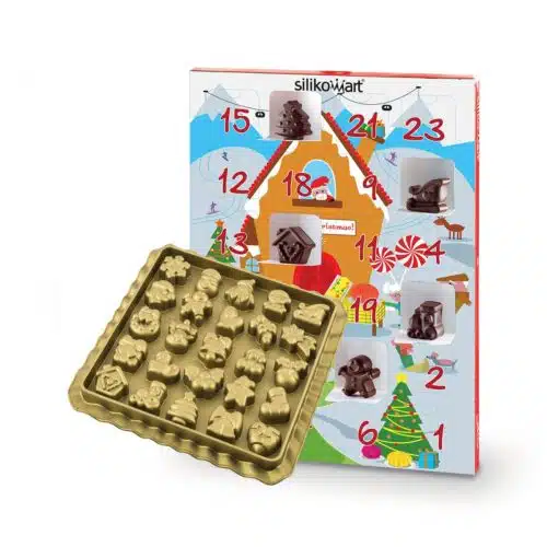 Silikomart mould creative christmas countdown