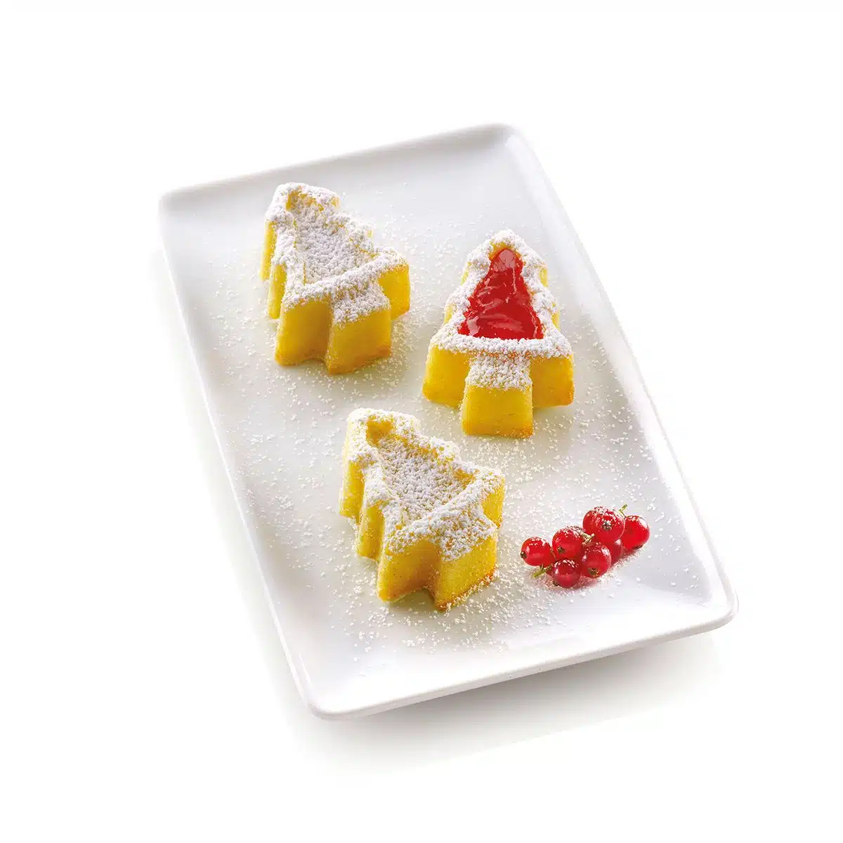 Silikomart silicone mould mini christmas tree bij cake, bake & love 6 Silikomart silicone mould mini christmas tree - afbeelding 2