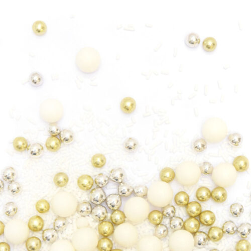 Scrapcooking wit gouden sprinkles 80 gram - afbeelding 3