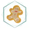 Uitsteker + stencil set gingerbread man bij cake, bake & love 3