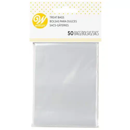 Wilton lollipop bags clear pk/50