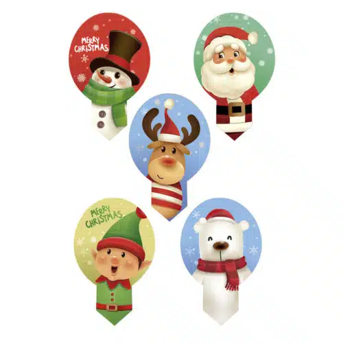 Dekora eetbare cupcake prikkers kerst