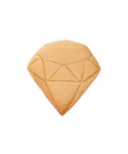 Alternative view of Städter Koekjesuitsteker Diamant 5 cm