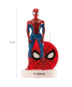 Spiderman 3d kaars bij cake, bake & love 11