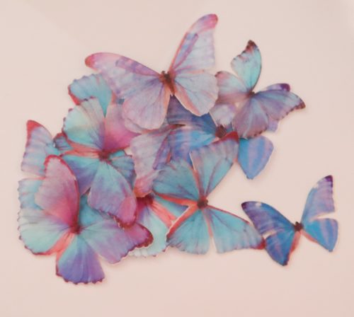 Crystal candy edible butterflies - enchanted butterflies bij cake, bake & love 6