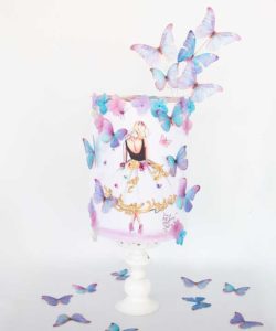 Crystal candy edible butterflies - enchanted butterflies bij cake, bake & love 11