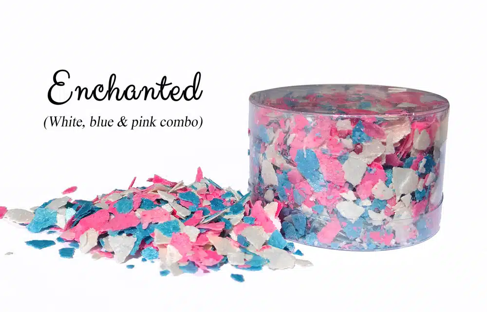 Crystal candy enchanted edible flakes bij cake, bake & love 5 Crystal candy enchanted edible flakes