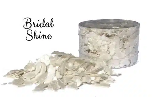 Crystal candy bridal shine edible flakes