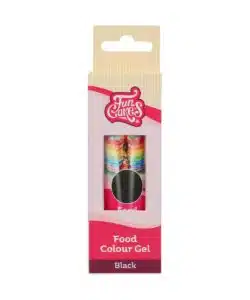 FunCakes Food Colour Gel Zwart 30 g