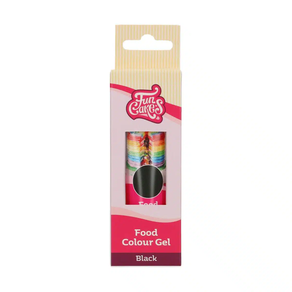 Funcakes food colour gel zwart 30 g bij cake, bake & love 5 Funcakes food colour gel zwart 30 g