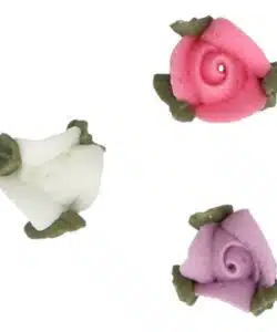 Alternative view of FunCakes Suikerdecoratie Rozen met Blaadjes Set/16
