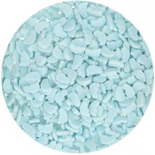 Funcakes babyvoetjes blauw 55 g - afbeelding 2
