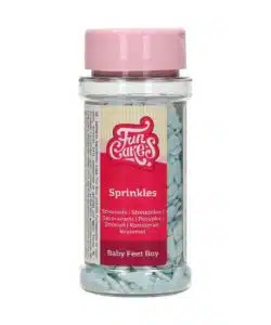 FunCakes Babyvoetjes Blauw 55 g