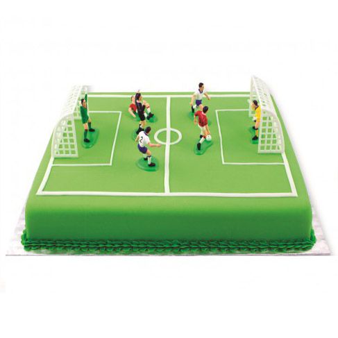 Pme soccer/voetbal set/9 bij cake, bake & love 5