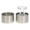 Patisse garneerring ø9x5,5cm set/2 & uitdrukker bij cake, bake & love 1