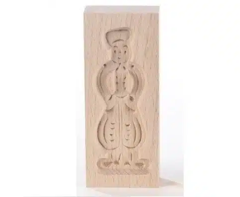 Speculaasplank mini pop man 8,5x3,5cm bij cake, bake & love 5 Speculaasplank mini pop man 8,5x3,5cm
