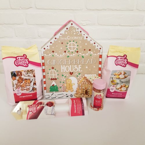 Gingerbread house pakket bij cake, bake & love 5