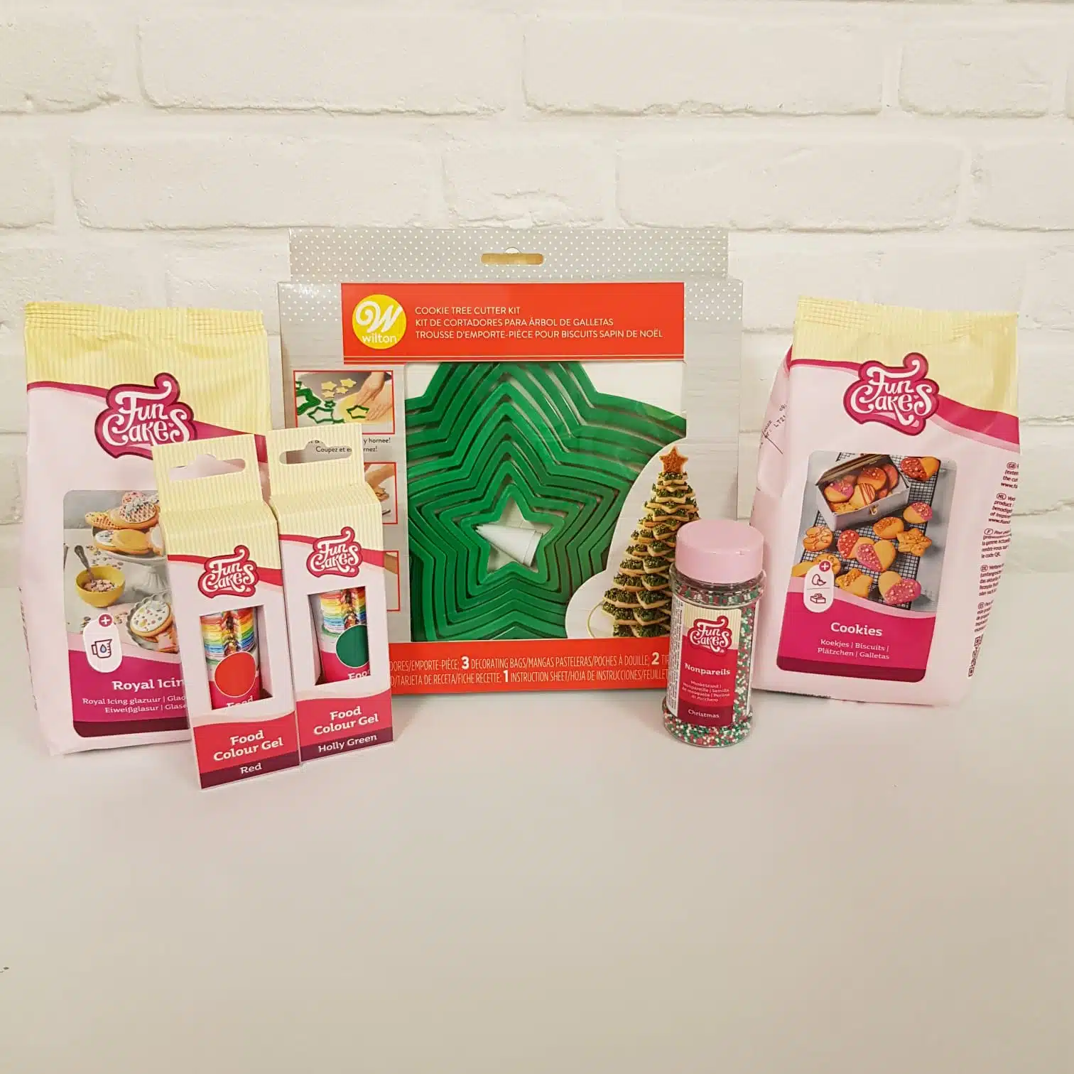 3d koekjes kerstboom pakket bij cake, bake & love 5 3d koekjes kerstboom pakket