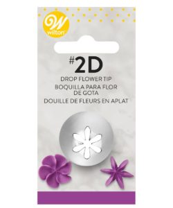 Wilton decorating tip #2d dropflower carded bij cake, bake & love 9