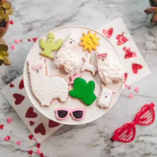 Lama cake vormpjes - afbeelding 4