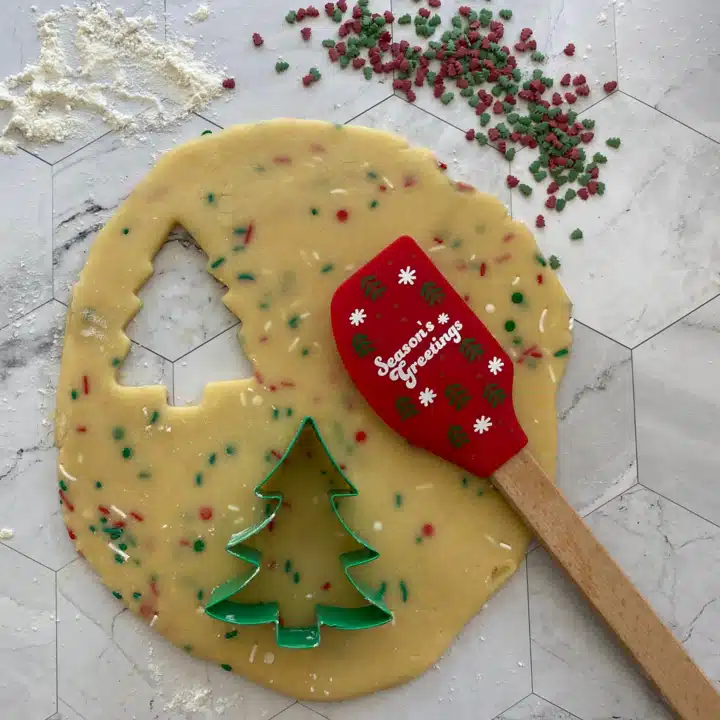 Kerst spatel & uitsteker bij cake, bake & love 6 Kerst spatel & uitsteker - afbeelding 2