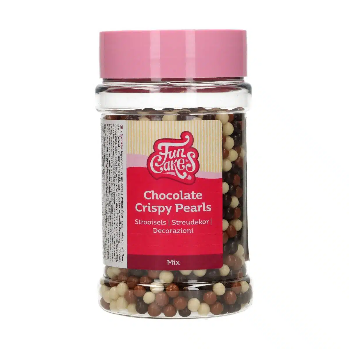 Funcakes chocolade crispy pearls mix 155 g bij cake, bake & love 4 Funcakes chocolade crispy pearls mix 155 g