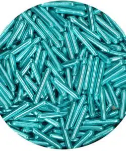 Alternative view of FunCakes Metallic Sugar Rods XL Blue 70 g