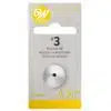 Wilton decorating tip #003 round carded bij cake, bake & love 3