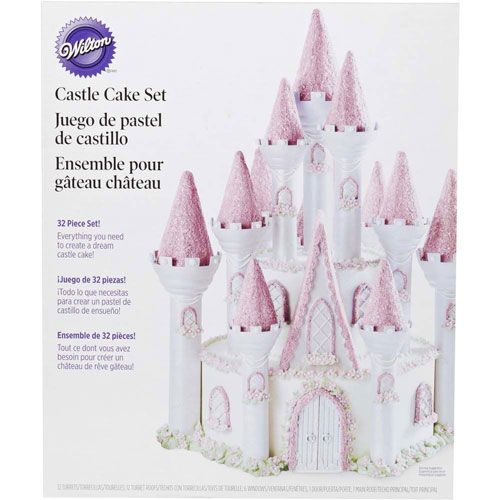 Wilton romantic castle cake set bij cake, bake & love 5