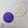 Sweet treat stamps - bride to be bij cake, bake & love 3