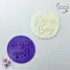 Sweet treat stamps - it's a boy bij cake, bake & love 1