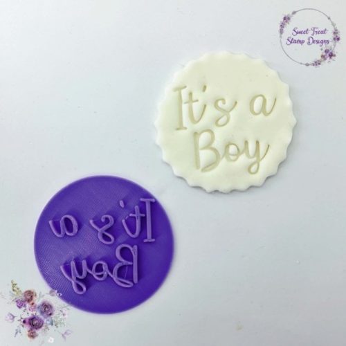 Sweet treat stamps - it's a boy bij cake, bake & love 5