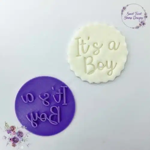 Sweet treat stamps - it's a boy