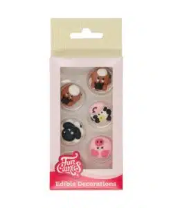 FunCakes Suikerdecoratie Boerderij Dieren Set/12