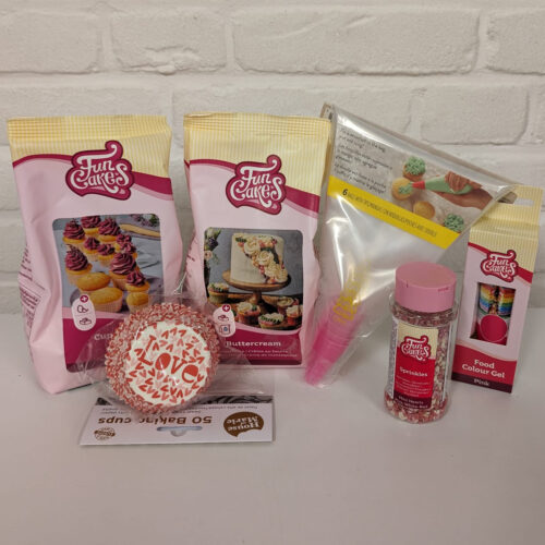 Valentijn cupcakes pakket bij cake, bake & love 5