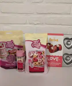 Valentijn Hartvorm Donuts Pakket