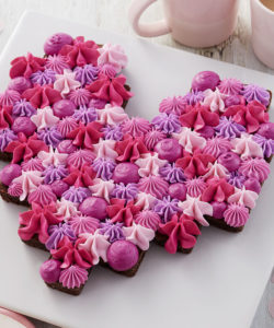Valentijn brownie hart taart pakket bij cake, bake & love 9