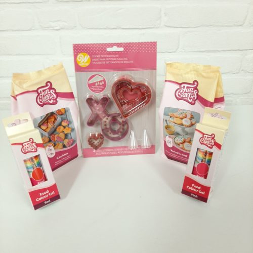 Valentijn koekjes royal icing pakket bij cake, bake & love 5