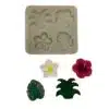 Siliconen mal tropische bloemen & bladeren bij cake, bake & love 2 Siliconen mal tropische bloemen & bladeren bij cake, bake & love 1