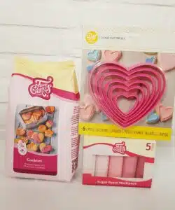 Valentijn Fondant Hart Koekjes Pakket