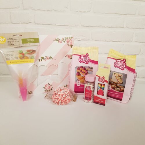 Valentijn cupcakes pakket bij cake, bake & love 5