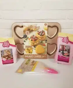 Valentijn Mini Hart Layer Red Velvet Cake Pakket